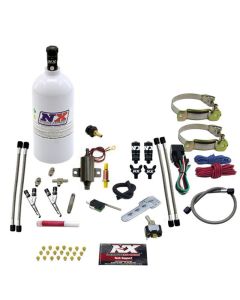 Nitrous Express 2 Cyl Vortech Nitrous Kit w/2.5lb Bottle - 60002BP