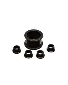 Energy Suspension 96-00 Honda Civic/CRX / 99-00 Honda Civic Si Black Power Steering Rack Bushing Set - 16.10104G