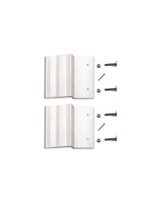 Lund Universal Ramp Kit For 2X8in To 2X10in Planks 9X7.5X2.25in - Silver - 602002