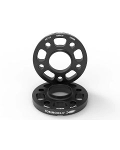 aFe CONTROL Billet Aluminum Wheel Spacers 5x112 CB66.6 18mm - Toyota GR Supra/BMW G-Series - 610-721003-B