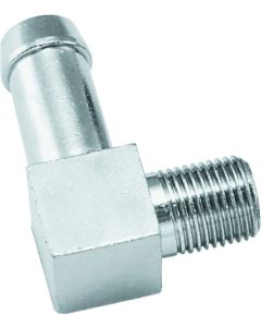 Bikers Choice 1/8 NPT X 3/8 Hose 90 Degree Oil Line Fitting Universal Custom - 492699