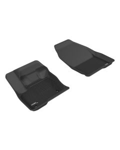 3D MAXpider 2015-2020 Ford Edge Kagu 1st Row Floormat - Black - L1FR09311509