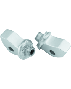Kuryakyn Splined Front Peg Adapter 15-20 Scout Silver - 8900