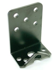 Ridetech Bolt-On Under Frame Bracket Black Powdercoat - 90000033
