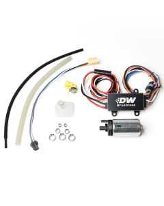 DeatschWerks 03-13 Chevy Corvette 440lph InTank Brushless Fuel Pump w/9-0909 Instl kit/C102 Contrllr - 9-442-C102-0909