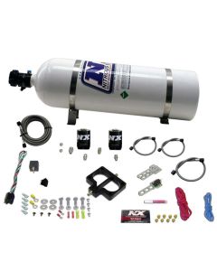 Nitrous Express Dodge TBI (Magnum) Nitrous Plate Kit (Magnum Engine) w/15lb Bottle - 20945-15