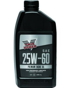 Twin Power 25W60 Premium Oil Quart - 539010
