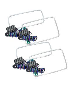 Oracle Ford F250 08-10 Halo Kit - ColorSHIFT w/o Controller - 2249-334
