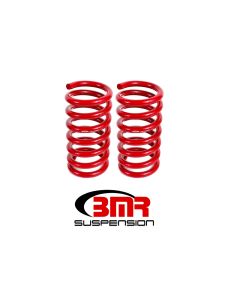 BMR 15-17 S550 Mustang Rear Drag Version Lowering Springs - Red - SP088R