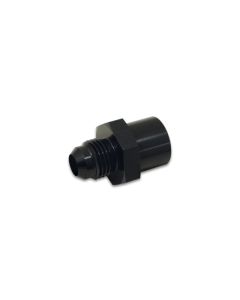 Vibrant M14 x 1.5 Female to -6AN Male Flare Adapter - Anodized Black - 16785