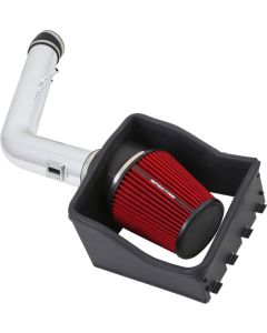 Spectre 11-14 Ford F250/350 V8-6.2L F/I Air Intake Kit - Polished w/Red Filter - 9001