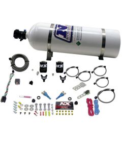 Nitrous Express BMW EFI All Dual Nozzle Nitrous Kit (50-300 HP) w/15lb Bottle - 20816-15