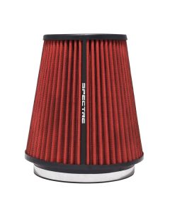 Spectre HPR Conical Air Filter 6in. Flange ID / 7.719in. Base OD / 8.5in. Tall - Red - HPR9891