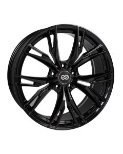 Enkei ONX 17x7.5 45mm Offset 5x100 Bolt Pattern 72.6 Bore Dia Black Wheel - 505-775-8045BK