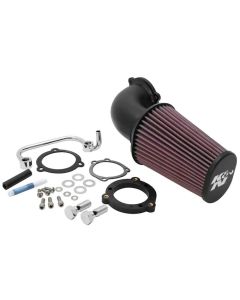 K&N 07-10 Harley Davidson XL Aircharger Performance Intake - 63-1126