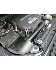 K&N 12-13 Jeep Wrangler 3.6L-V6 Aircharger Perf Intake Kit - 63-1566