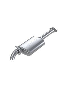 MBRP T409 Stainless Steel 2.5" Catback Single Off-Road Turn Down Jeep Wrangler (TJ) Unlimited 2000-2 - S5522409