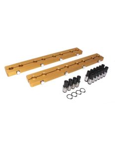 COMP Cams 7/16" Stud Girdle Kit Gold Anodized Aluminum for Small Block Chevy 1955-1986 - 4022CPG