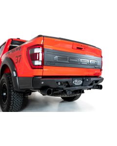 Addictive Desert Designs 2022+ Ford Raptor Stealth Fighter R Bumper w/ 2 Cube Lights - Hammer Black - R210081090103
