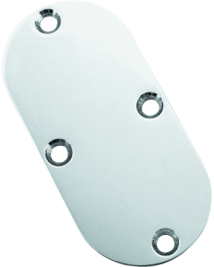 Bikers Choice 65-86 FL FX 4 Speed Chrome Inspection Cover Replaces H-D 60572-78T No Shifter Hole - 490592