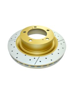 DBA 08-21 Lexus LX570 Front Drilled & Slotted Street Series Rotor - DBA2724X