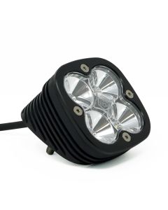 Baja Designs Squadron Pro Series Black Flush Mount Work/Scene Pattern LED Light Pod - Clear - 492006