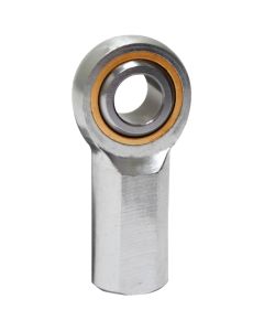 QA1 V Series 3-Pc Rod End - Female/Right Hand - 12mm Bore x M12x1.75 - Carbon Steel - VFR12