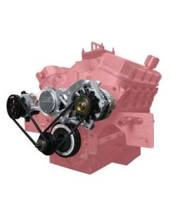 Moroso Chevrolet Big Block Alternator & Vacuum Pump Mount - Moroso Water Pump - 130mm Alternator - 63865