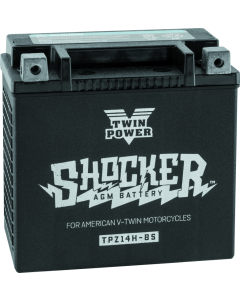 Twin Power YTX-14 Shocker Battery Replaces H-D 65948-00 220 CCA - 781151