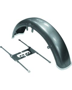 Bikers Choice 73-86 FX XL 82-94 FXR Front Fender W/Chrome Brackets Replaces H-D 59007-73A 59111-74 - 488759