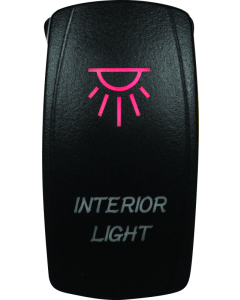 DragonFire Racing Lighted Switch On/Off Red - 521378