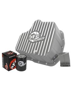 aFe Power 11-16 GM Diesel 2500HD / 3500HD V8-6.6L (TD) Street Series Engine Oil Pan Raw w/ Machined - 46-71080A