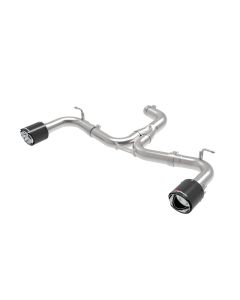 aFe 18-20 VW GTI (MK7.5) 2.0L MACH Force-Xp 3in to 2.5in 304 SS Axle-Back Exhaust System- Carb. Tips - 49-36421-C