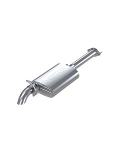 MBRP Aluminized Steel 2.5" Catback Single Off-Road Turn Down Jeep Wrangler (TJ) Unlimited 2000-2006- - S5522AL