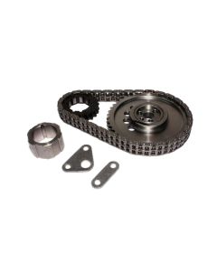 COMP Cams LS-X Double 9 Timing Set Adjustable 3-Keyway Steel Construction Satin Finish For GM LS Engines 1997-2018 - 7102CPG