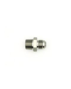 DeatschWerks 8AN Male Flare To 1/2in. Male NPT Adapter - 6-02-0906