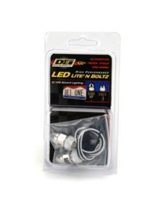 DEI LED LiteN Boltz License Plate Lighting - Dome Head - 2pc - Satin - 30302