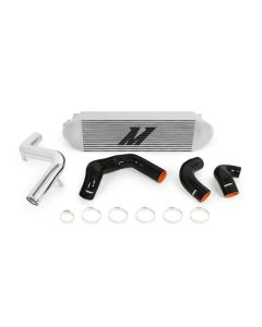 Mishimoto 2013+ Ford Focus ST Silver Intercooler w/ Polished Pipes - MMINT-FOST-13KPSL