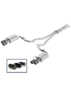 Ford Racing 2018+ Mustang GT 5.0L Cat-Back Extreme Exhaust System w/ Quad Carbon Fiber Tips - M-5200-M8EFA