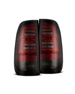 AlphaRex 97-03 Ford F-150 (Excl 4 Door SuperCrew Cab) PRO-Series LED Tail Lights Red Smoke - 654020