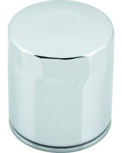 Twin Power Twin Cam and M8 Chrome Oil Filter Rpls H-D 63798-99 with Backflow Valve - 603603