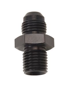 Russell Performance -6 AN Flare to 14mm x 1.5 Metric Thread Adapter (Black ) - 670523