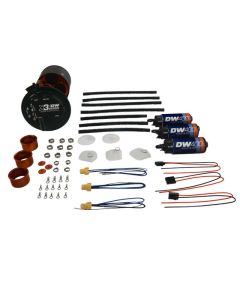 DeatschWerks 2015+ Ford F150 Coyote X3 Series Fuel Pump Module W/ Triple DW400 Fuel Pumps - 9-401-7033