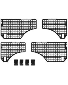 BuiltRight Industries 09-19 RAM 1500/2500 (5ft 7in Bed) Full Bedside Rack - 4pc Set - 102076