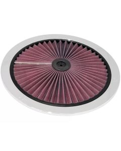 K&N X-Stream Top Filter X-Stream 14 inch OD Chrome - 66-1401XP