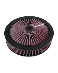 K&N X-Stream Top Assembly 14in OD 5.125in Neck Flange 4.62in H w/Vent - 66-3010