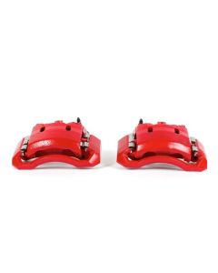 Power Stop 06-08 Dodge Ram 1500 Front Red Calipers w/Brackets - Pair - S4890