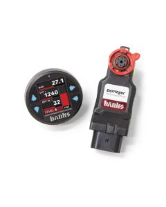 Banks Power 17-19 Ford F250/F350 6.7L Power Stroke Derringer Tuner (Gen 2) w/ Super Gauge - 66693