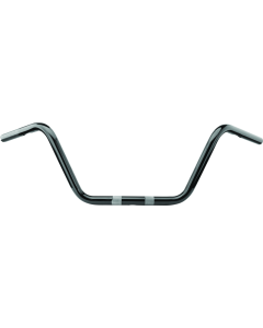Bikers Choice Black Medium Buckhorn Bar Throttle By Wire Custom - 402215