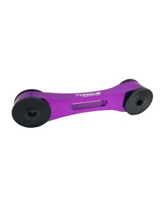 Torque Solution Billet Aluminum Pitch Stop Tranny Mount: Subaru - Purple - TS-SU-011PR